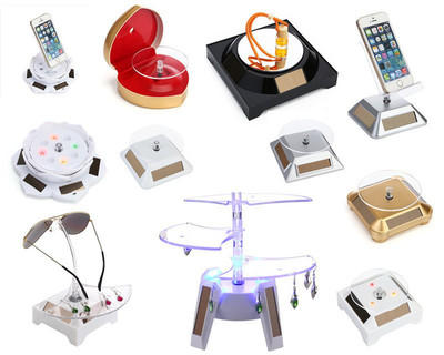 太陽能旋轉(zhuǎn)展示臺,光能轉(zhuǎn)盤眼鏡手表手機電子產(chǎn)品展示架太陽能展示臺-慧聰網(wǎng)